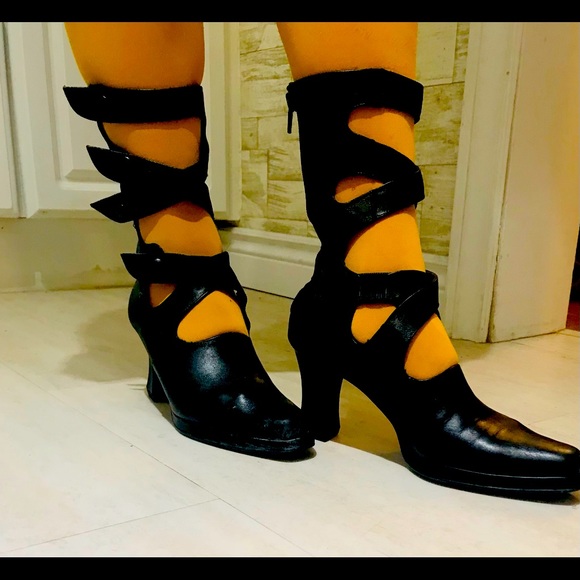 Maschino vintage gladiator heels - Picture 1 of 8